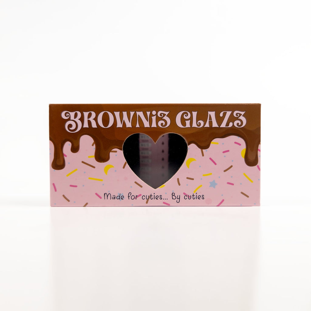 Brownie Glaze Lash Tray - Dark Brown Lashes- Mixed Length